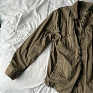 AMAZING ABERCROMBIE & FITCH GREEN ARMY JACKET COAT